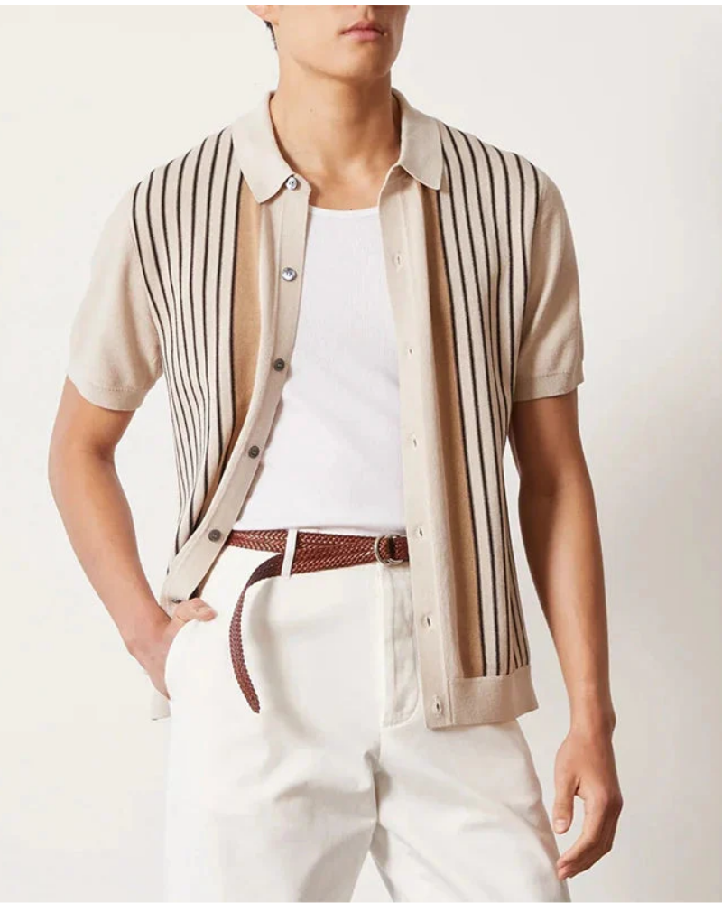 OLD MONEY MONACO KNIT POLO