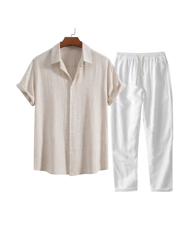 OLD MONEY SUMMER SET - BEIGE