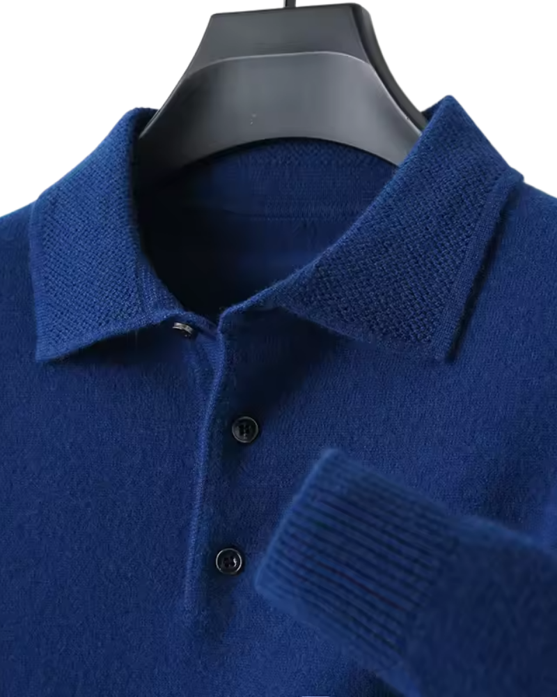 OLD MONEY CASHMERE POLO