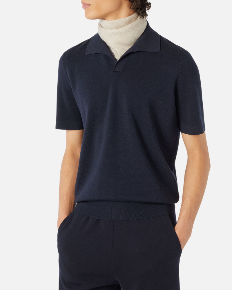 OLD MONEY V-COLLAR POLO