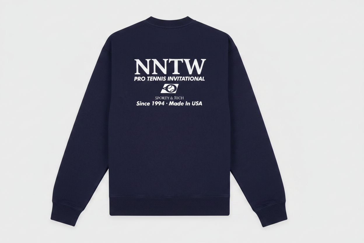 Westwood Club Sweatshirt - Navy/White