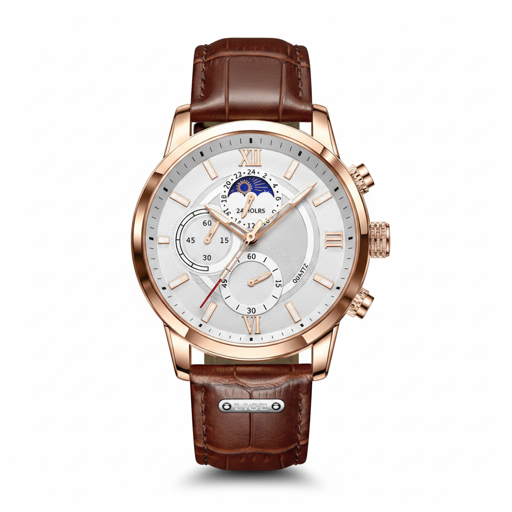 Leather Watch