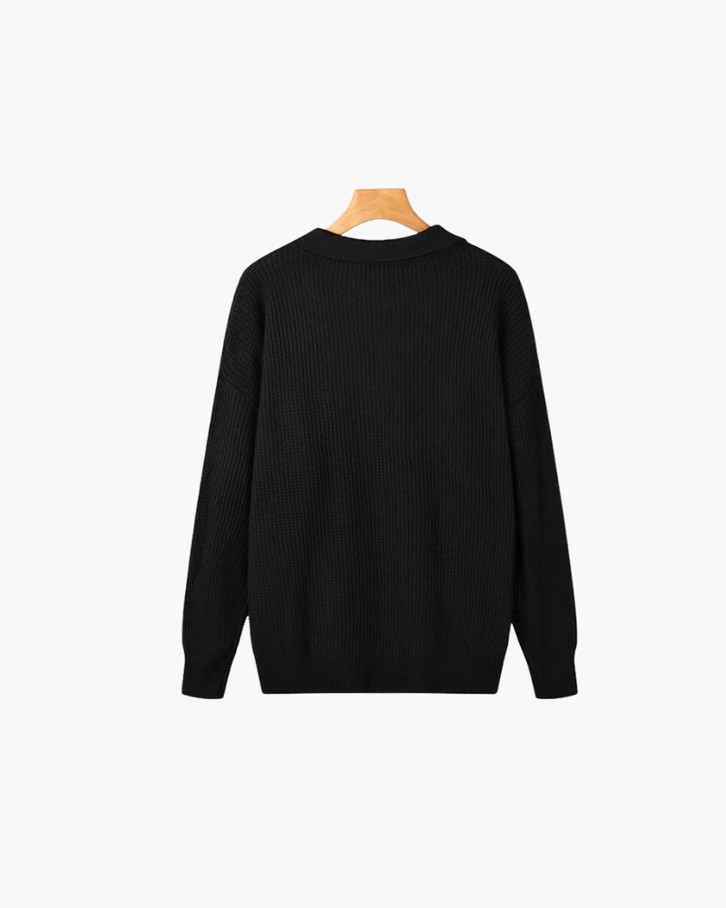 OLD MONEY ZIPPED SWEATER