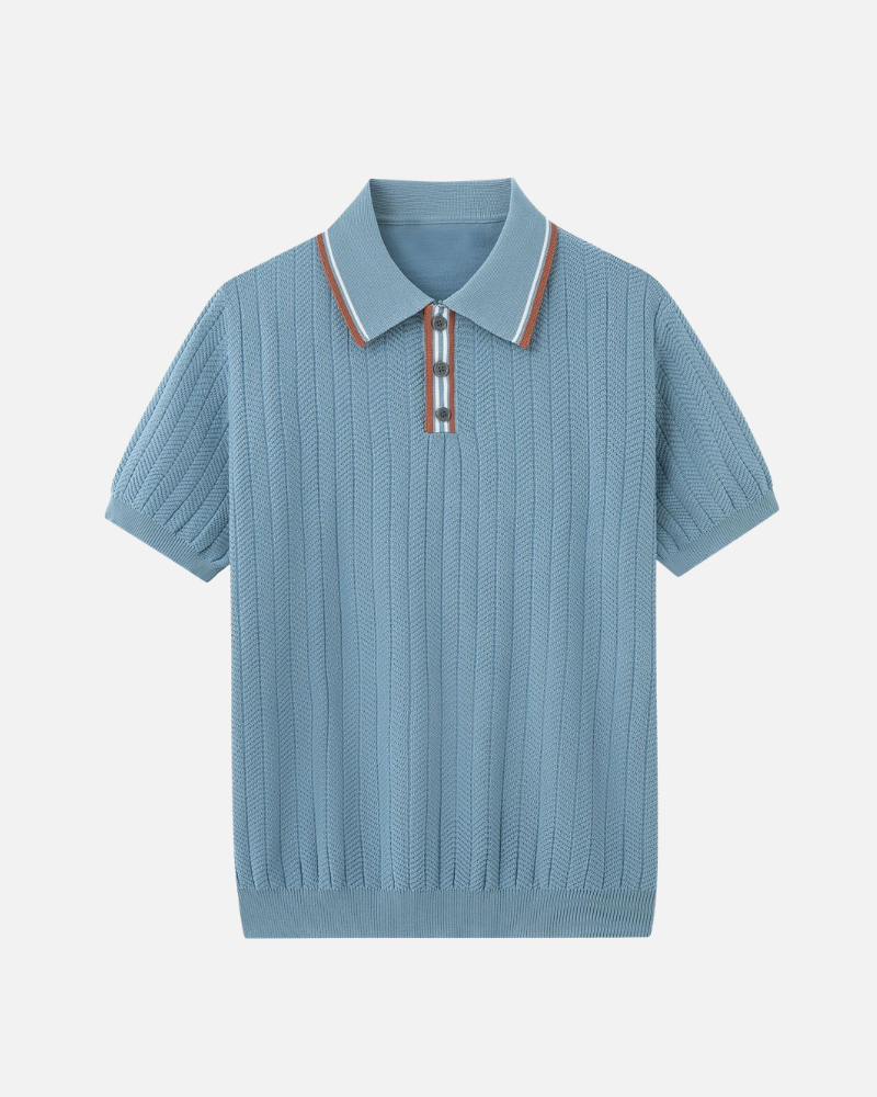 OLD MONEY SHARP KNIT POLO