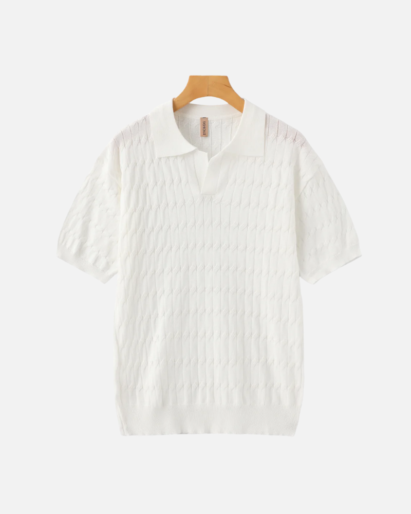OLD MONEY TEXTURED POLO