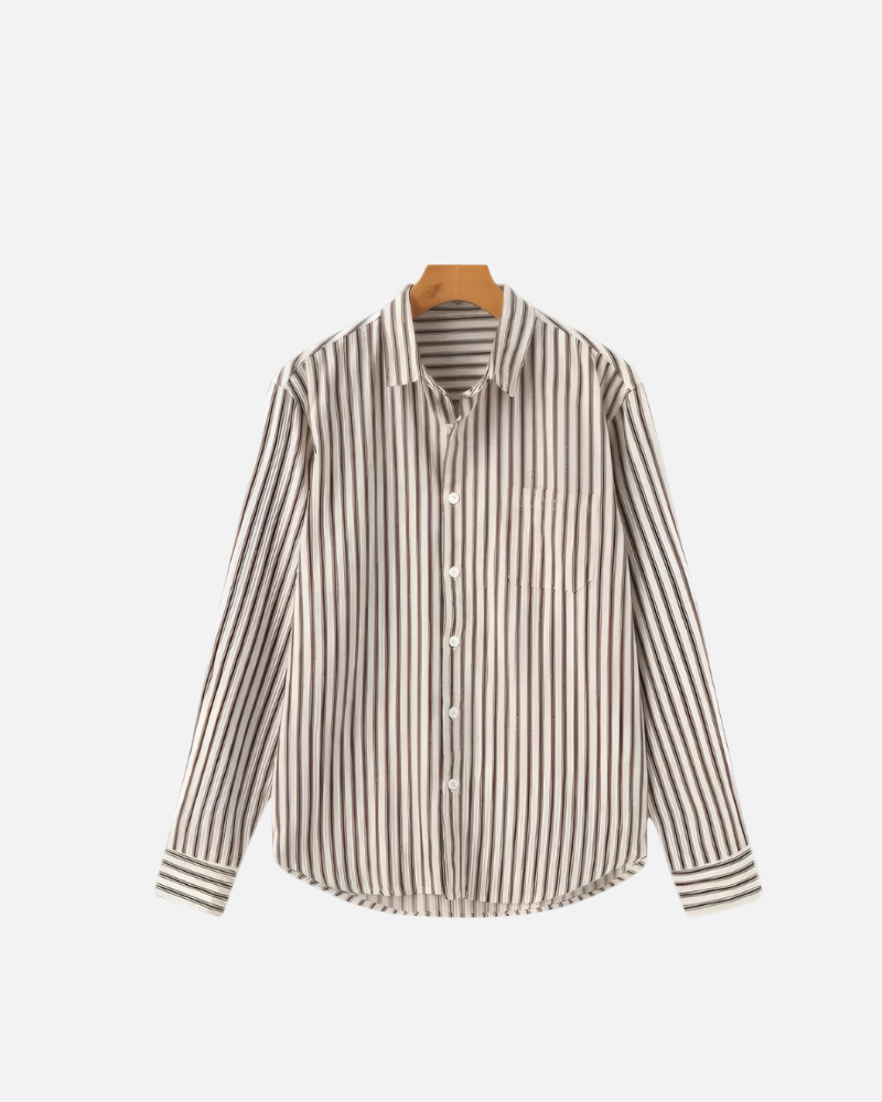 OLD MONEY SIGNATURE STRIPE SHIRT