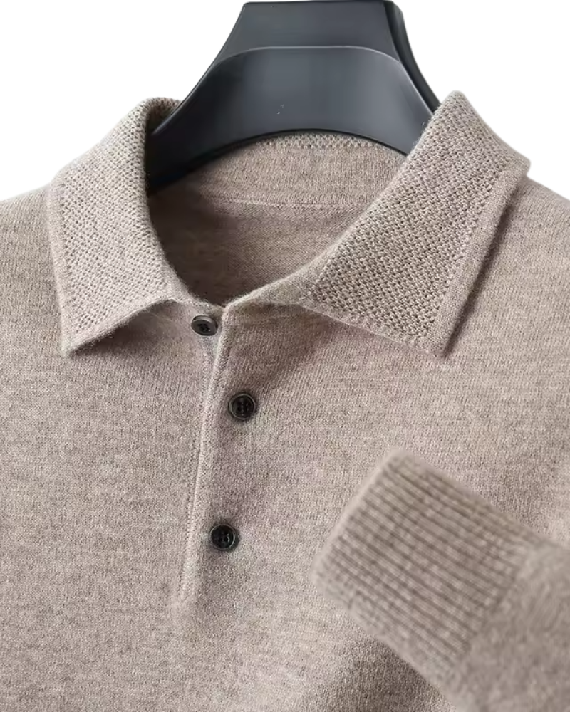 OLD MONEY CASHMERE POLO