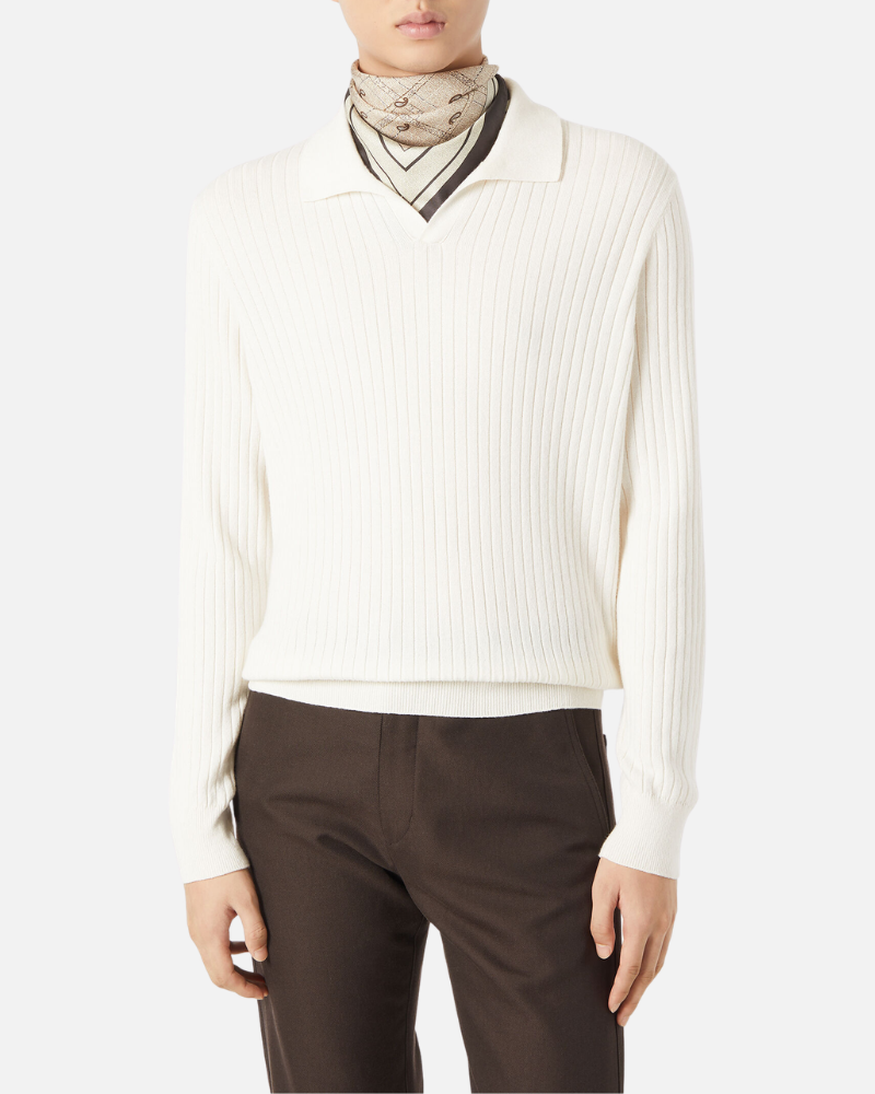 OLD MONEY V-NECK POLO