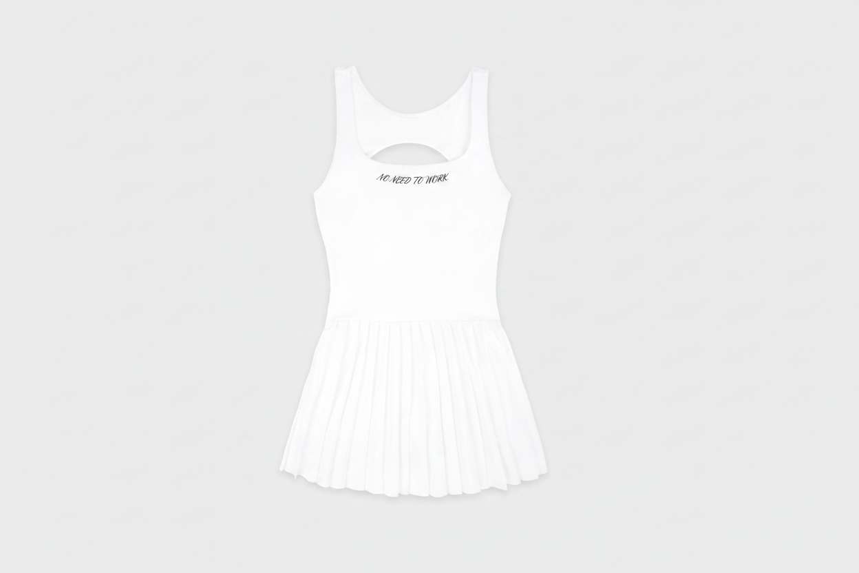Courtelle Dress - White