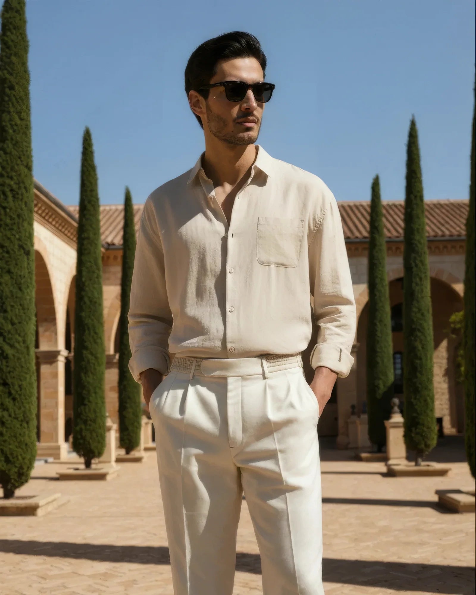 OLD MONEY SUMMER SHIRT - 100% LINEN