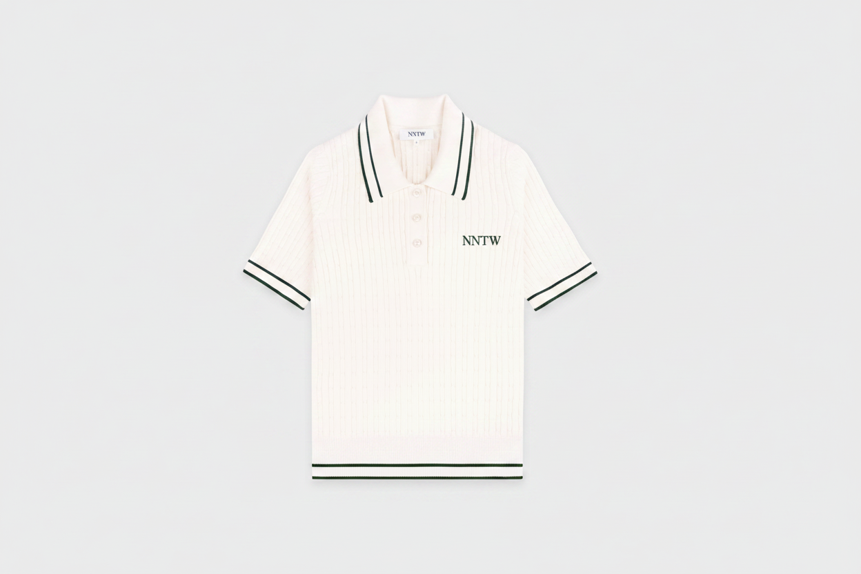 NNTW Tennis Knit - Ecru/Forest