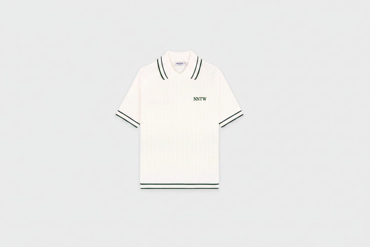 NNTW Tennis Knit - Ecru/Forest
