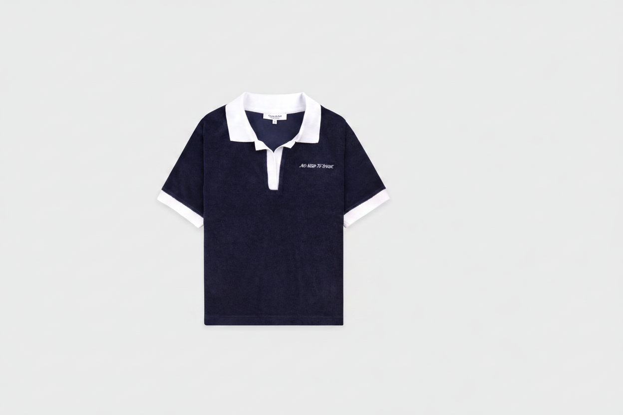 Rivage Terry  - Navy/White