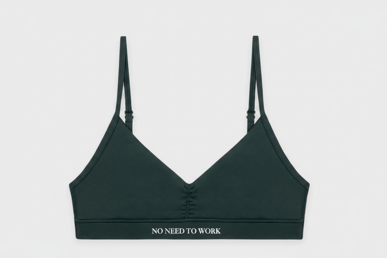 Sport Bra - Forest/White