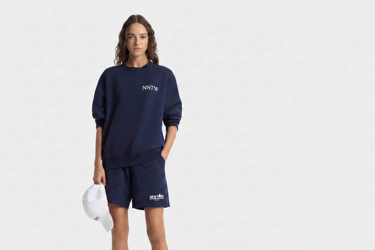 Westwood Club Sweatshirt - Navy/White