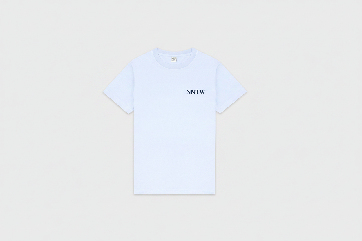 Play Tennis T-Shirt - Ciel/Navy